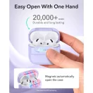 ESR Pulse Halolock AirPods 4 / Airpods 5 tok, MagSafe, mágneses záródás, lila
