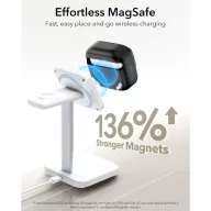   ESR Pulse Halolock AirPods 4 / Airpods 5 tok, MagSafe, mágneses záródás, fekete