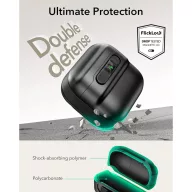   ESR Pulse Halolock AirPods 4 / Airpods 5 tok, MagSafe, mágneses záródás, fekete