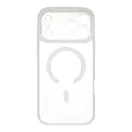 OBAL:ME MagNetix Wrist Apple iPhone 18 Pro Max / 17 Pro Max tok csuklópánttal, MagSafe, csillámos, fehér
