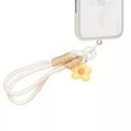   OBAL:ME MagNetix Wrist Apple iPhone 18 Pro Max / 17 Pro Max tok csuklópánttal, MagSafe, csillámos, fehér