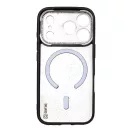 OBAL:ME MagNetix Wrist Apple iPhone 18 Pro Max / 17 Pro Max tok csuklópánttal, MagSafe, csillámos, fekete