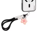 OBAL:ME MagNetix Wrist Apple iPhone 18 Pro Max / 17 Pro Max tok csuklópánttal, MagSafe, csillámos, fekete