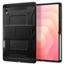 Spigen Tough Armor Pro Samsung Galaxy Tab S11 Ultra / S12 Ultra tok kitámasztóval, fekete