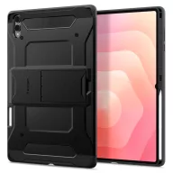   Spigen Tough Armor Pro Samsung Galaxy Tab S11 Ultra / S12 Ultra tok kitámasztóval, fekete