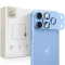 Tech-Protect Glass Camfull Fit+ Apple iPhone 18 Pro Max lencsevédő üvegfólia, kamerasziget-védő, kék