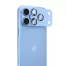 Tech-Protect Glass Camfull Fit+ Apple iPhone 18 Pro Max lencsevédő üvegfólia, kamerasziget-védő, kék