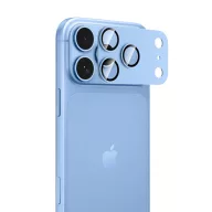   Tech-Protect Glass Camfull Fit+ Apple iPhone 18 Pro Max lencsevédő üvegfólia, kamerasziget-védő, kék