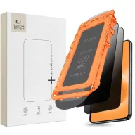   Tech-Protect Quick Set+ Samsung Galaxy A18 kijelzővédő üvegfólia felhelyező kerettel, betekintésgátló (2db)