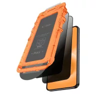   Tech-Protect Quick Set+ Samsung Galaxy A18 kijelzővédő üvegfólia felhelyező kerettel, betekintésgátló (2db)