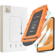  Tech-Protect Quick Set+ Samsung Galaxy A18 kijelzővédő üvegfólia felhelyező kerettel (2db)
