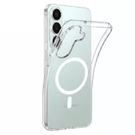   Tech-Protect FlexAir Samsung Galaxy S26 FE tok, MagSafe, Clear, átlátszó-fehér