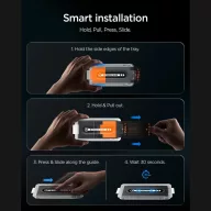   Spigen Glas.tR EZ Fit Pro AC Privacy Samsung Galaxy Z Fold7 / Z Fold8 Ultra tempered kijelzővédő fólia felhelyező kerettel