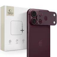   Tech-Protect Glass Camalloy Fit+ Apple iPhone 18 Pro Max kamerasziget-védő, burgundi