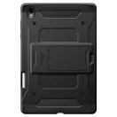 Spigen Tough Armor Pro Samsung Galaxy Tab S12 Plus tok ceruza tartóval, kitámasztóval, fekete