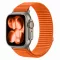 Tech-Protect Nylonloop Apple Watch 8 / 9 / 10 / 11 / 12 / SE / Ultra (44/45/46/49mm) szíj, szövet, narancs
