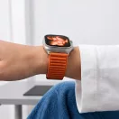 Tech-Protect Nylonloop Apple Watch 8 / 9 / 10 / 11 / 12 / SE / Ultra (44/45/46/49mm) szíj, szövet, narancs