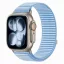 Tech-Protect Nylonloop Apple Watch 8 / 9 / 10 / 11 / 12 / SE / Ultra (44/45/46/49mm) szíj, szövet, világoskék
