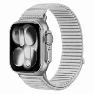   Tech-Protect Nylonloop Apple Watch 8 / 9 / 10 / 11 / 12 / SE / Ultra (44/45/46/49mm) szíj, szövet, szürke