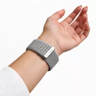   Tech-Protect Nylonloop Apple Watch 8 / 9 / 10 / 11 / 12 / SE / Ultra (44/45/46/49mm) szíj, szövet, szürke