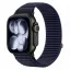 Tech-Protect Nylonloop Apple Watch 8 / 9 / 10 / 11 / 12 / SE / Ultra (44/45/46/49mm) szíj, szövet, sötétkék