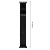   Tech-Protect Nylonloop Apple Watch 8 / 9 / 10 / 11 / 12 / SE / Ultra (44/45/46/49mm) szíj, szövet, fekete