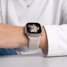 Tech-Protect Nylonloop Apple Watch 8 / 9 / 10 / 11 / 12 / SE (40/41/42mm) szíj, szövet, bézs