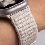   Tech-Protect Nylonloop Apple Watch 8 / 9 / 10 / 11 / 12 / SE (40/41/42mm) szíj, szövet, bézs