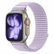  Tech-Protect Nylonloop Apple Watch 8 / 9 / 10 / 11 / 12 / SE (40/41/42mm) szíj, szövet, lila
