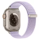 Tech-Protect Nylonloop Apple Watch 8 / 9 / 10 / 11 / 12 / SE (40/41/42mm) szíj, szövet, lila