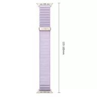   Tech-Protect Nylonloop Apple Watch 8 / 9 / 10 / 11 / 12 / SE (40/41/42mm) szíj, szövet, lila