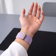   Tech-Protect Nylonloop Apple Watch 8 / 9 / 10 / 11 / 12 / SE (40/41/42mm) szíj, szövet, lila