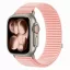 Tech-Protect Nylonloop Apple Watch 8 / 9 / 10 / 11 / 12 / SE (40/41/42mm) szíj, szövet, rózsaszín
