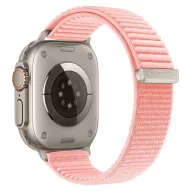   Tech-Protect Nylonloop Apple Watch 8 / 9 / 10 / 11 / 12 / SE (40/41/42mm) szíj, szövet, rózsaszín