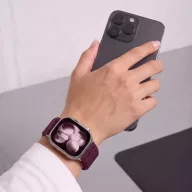   Tech-Protect Nylonloop Apple Watch 8 / 9 / 10 / 11 / 12 / SE (40/41/42mm) szíj, szövet, burgundi