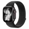 Tech-Protect Nylonloop Apple Watch 8 / 9 / 10 / 11 / 12 / SE (40/41/42mm) szíj, szövet, fekete