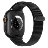   Tech-Protect Nylonloop Apple Watch 8 / 9 / 10 / 11 / 12 / SE (40/41/42mm) szíj, szövet, fekete