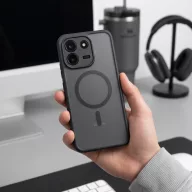   Tech-Protect BasicMag Xiaomi Redmi Note 17 Pro Max tok, MagSafe, Matte Black, fekete