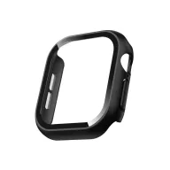   Tech-Protect Defense Apple Watch 12 42mm tok, kijelzővédő felülettel, fekete-átlátszó (2db)