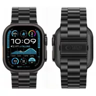   Tech-Protect Stainless Apple Watch 8 / 9 / 10 / 11 / 12 / SE / Ultra (44/45/46/49mm) szíj, fém, fekete