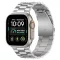 Tech-Protect Stainless Apple Watch 8 / 9 / 10 / 11 / 12 / SE / Ultra (44/45/46/49mm) szíj, fém, ezüst