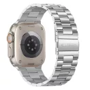 Tech-Protect Stainless Apple Watch 8 / 9 / 10 / 11 / 12 / SE / Ultra (44/45/46/49mm) szíj, fém, ezüst