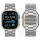 Tech-Protect Stainless Apple Watch 8 / 9 / 10 / 11 / 12 / SE / Ultra (44/45/46/49mm) szíj, fém, ezüst