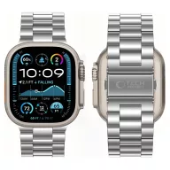   Tech-Protect Stainless Apple Watch 8 / 9 / 10 / 11 / 12 / SE / Ultra (44/45/46/49mm) szíj, fém, ezüst
