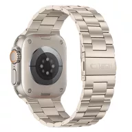   Tech-Protect Stainless Apple Watch 8 / 9 / 10 / 11 / 12 / SE / Ultra (44/45/46/49mm) szíj, fém, bézs