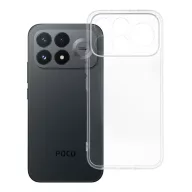   Clear 2mm Poco F9 Ultra tok, átlátszó (kamera védelemmel)