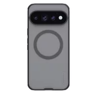   Nillkin Super Frosted PRO Magnetic Google Pixel 11 Pro mágneses műanyag hátlap tok, MagSafe, átlátszó-fekete