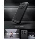 Spigen Rugged Armor Xiaomi 17T Pro tok, Matte Black, fekete
