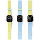 Uniq x Pantone Revix IV Premium Apple Watch Ultra 4 / 3 / 2 / 1 / SE / 12 / 11 / 10 / 9 / 8 (44/45/46/49mm) mágneses szíj, sárga-kék