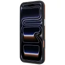 Lacoste Petit Pique Embossed Apple iPhone 18 Pro Max / 17 Pro Max mágneses hátlap tok, MagSafe, narancs